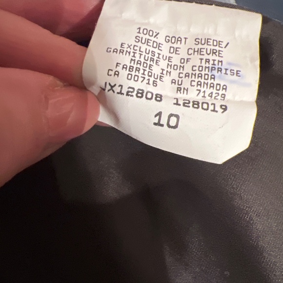 Vintage Suede Maxi skirt - Picture 9 of 10